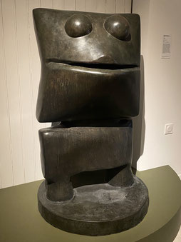 Grande grenouille, Max Ernst, 1967/1974, Bronze, 128x78x78 cm. - Agrandir l'image, fenêtre modale