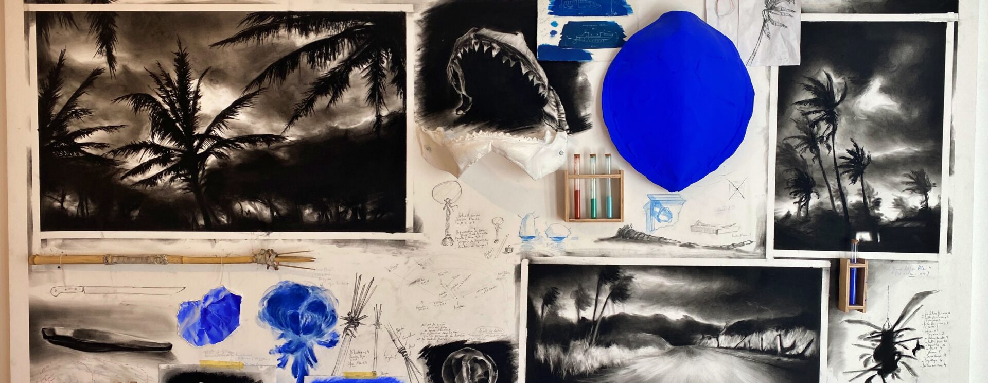 Une oeuvre de l'artiste François Xavier Channioux