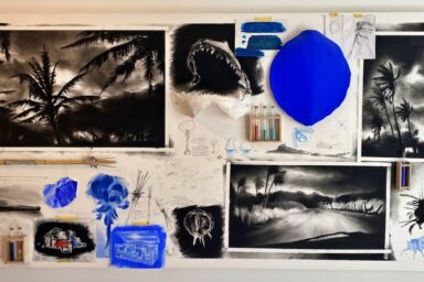 Une oeuvre de l'artiste François Xavier Channioux