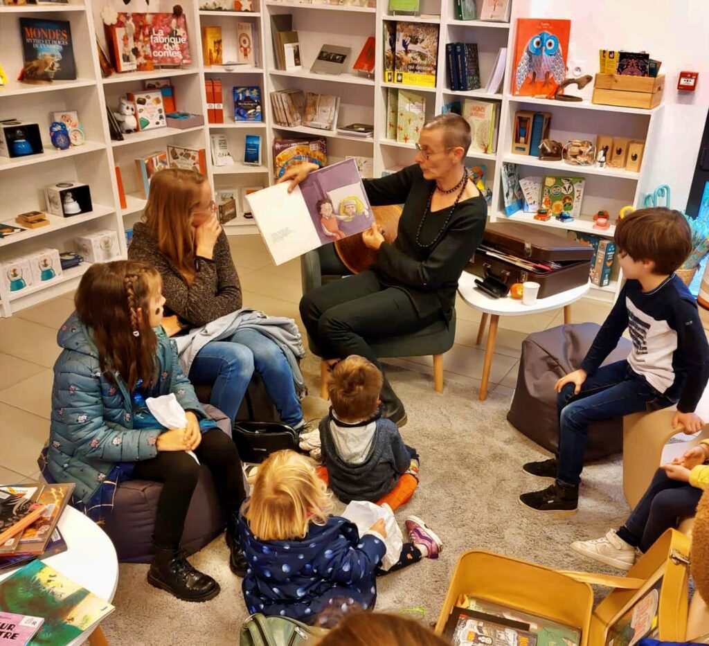 Bibliothèque éphémère © Les musées Chinon Vienne et Loire  - Agrandir l'image, fenêtre modale