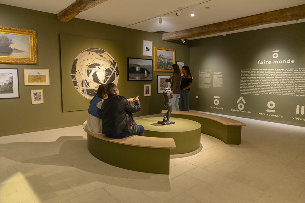 Vue de la salle 1 du musée - Agrandir l'image, fenêtre modale