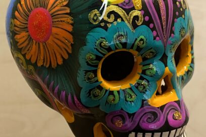 Vue d'une calavera - Agrandir l'image, fenêtre modale